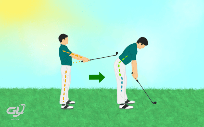 easy golf setup drill