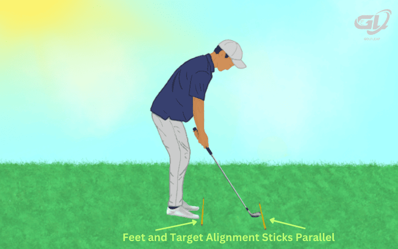 golf setup alignment
